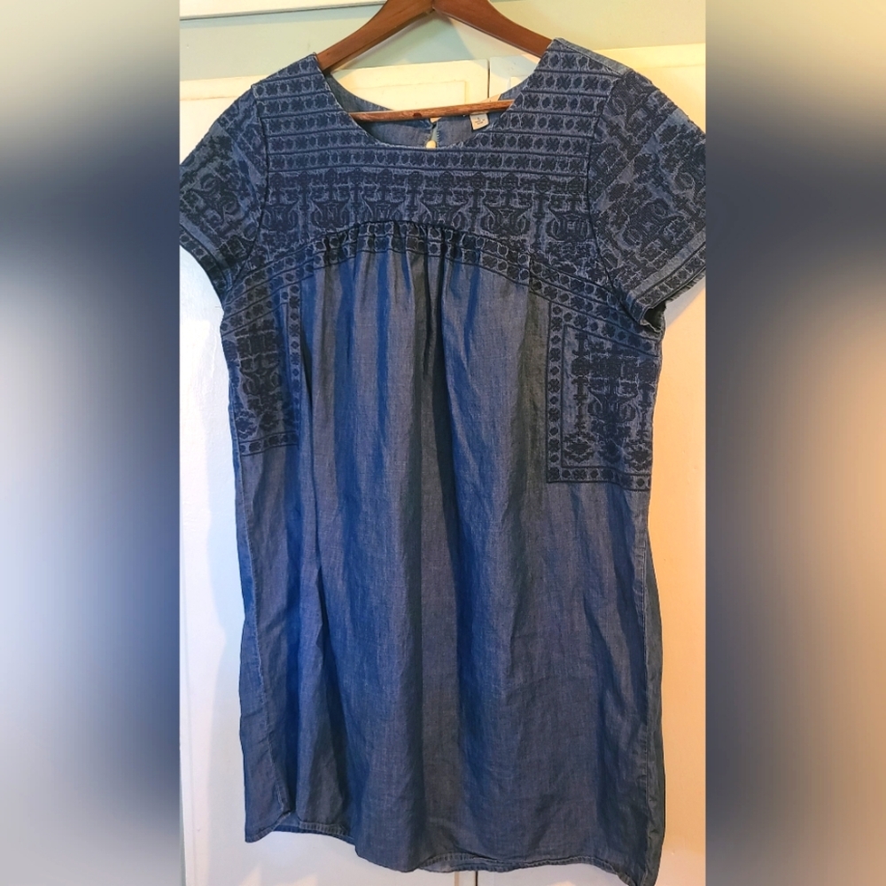Lucky Brands Denim Dress Size Large